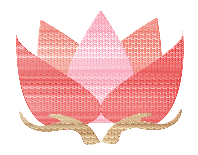 Embroidery Digitized Flower