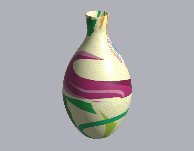 Decorative 3D Vase 2