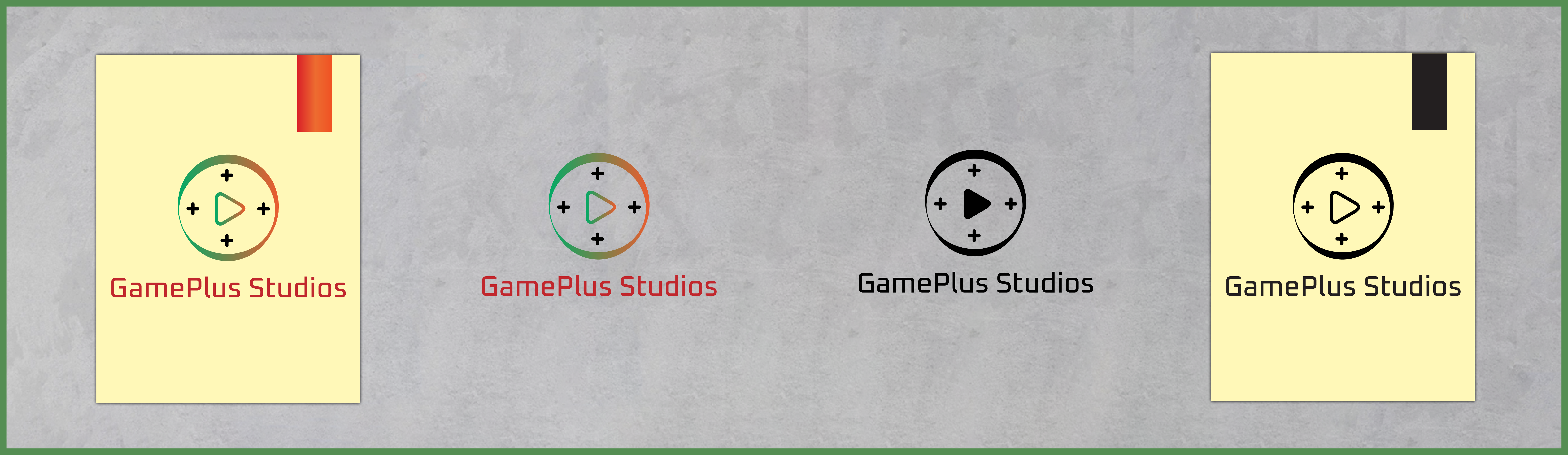 GamePlus Studios Logo Design