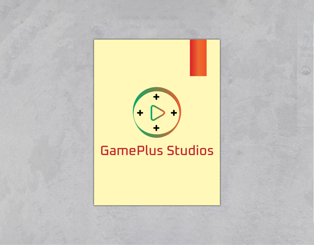 GamePlus Studios Logo Design