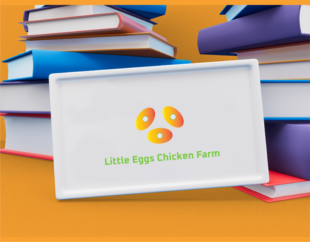 Little Eggs Chicken Farm Logo Design