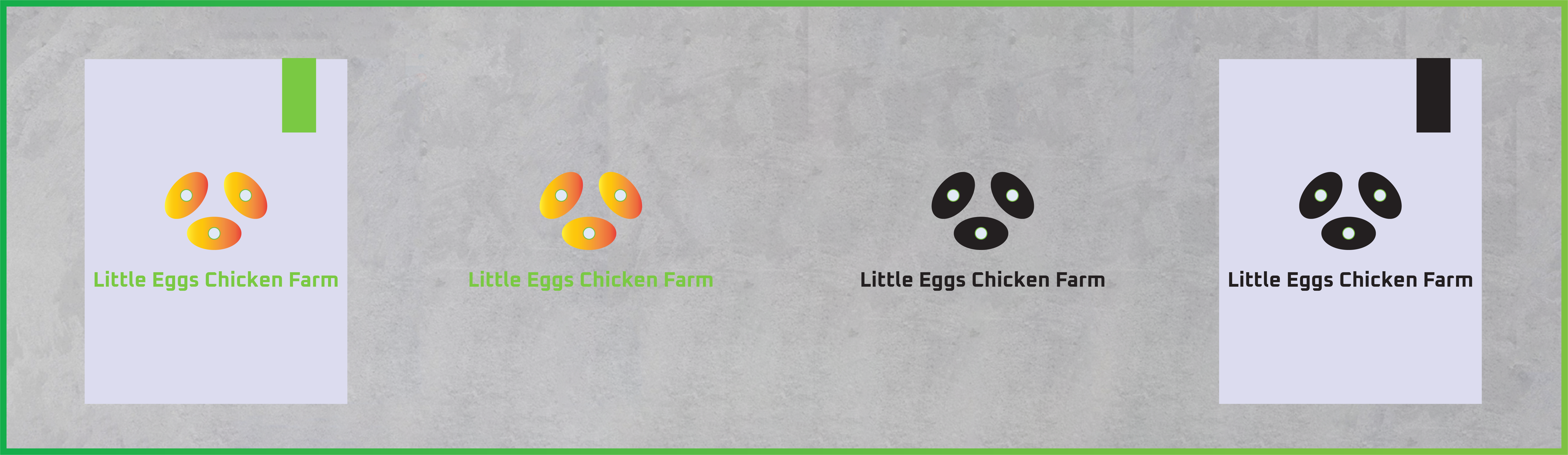 Little Eggs Chicken Farm Logo Design