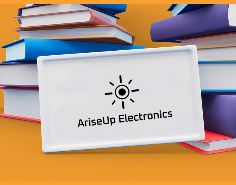 AriseUp Electronics Logo Design