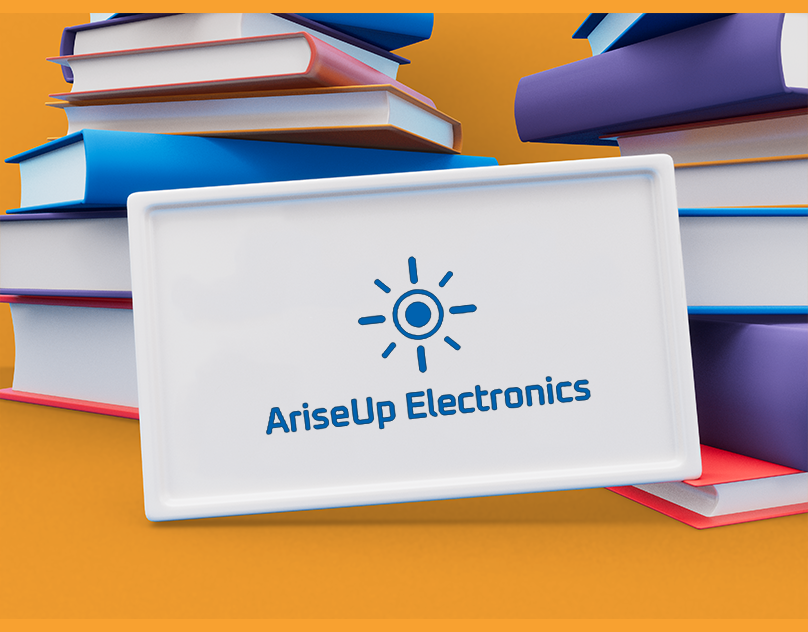 AriseUp Electronics Logo Design