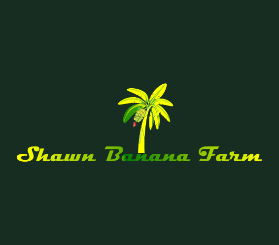 Banana farm logo design